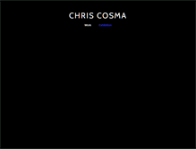 Tablet Screenshot of chriscosma.com